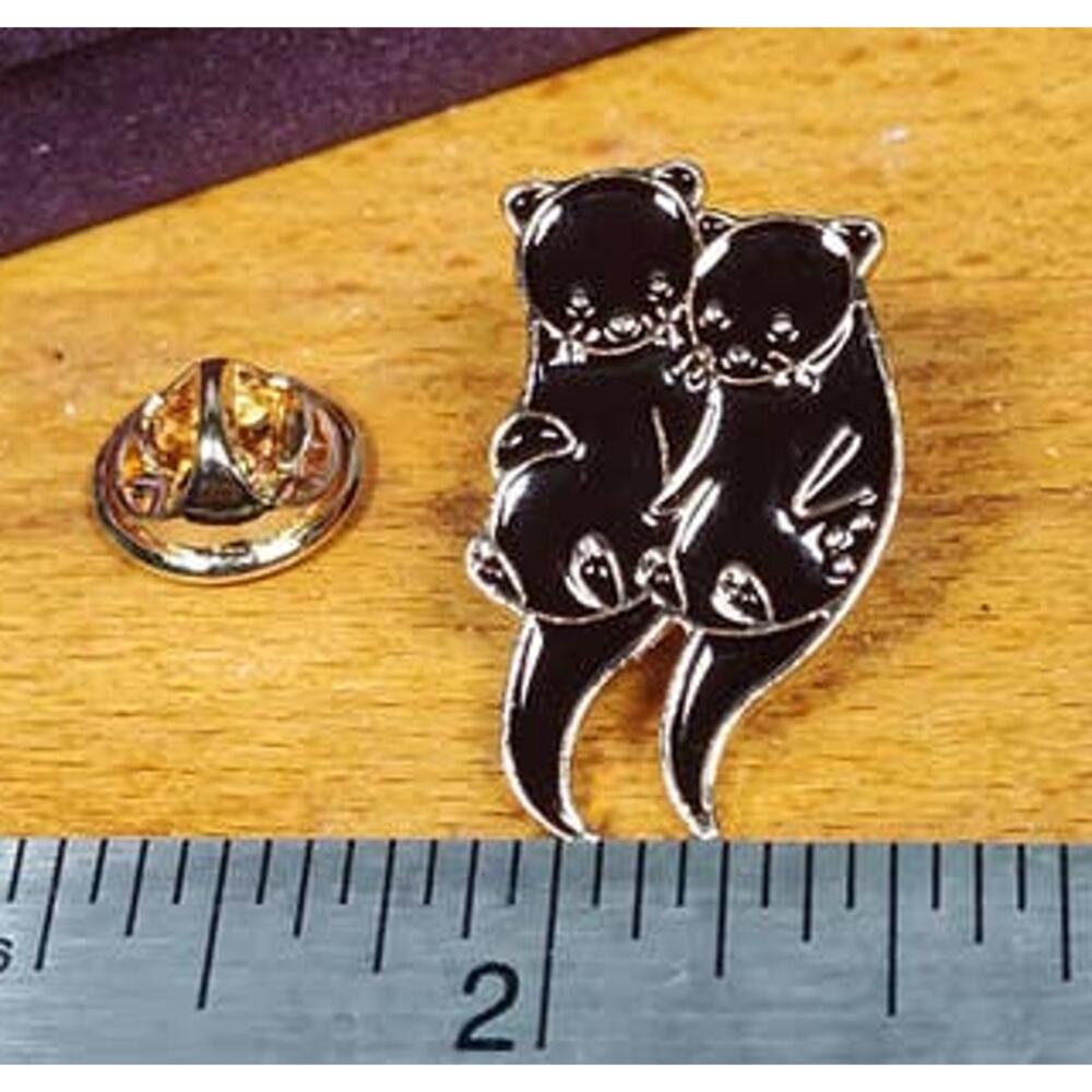 Seals or Otters Couple or Mom & Dad or Brother Sister Pin Cute Gift!
